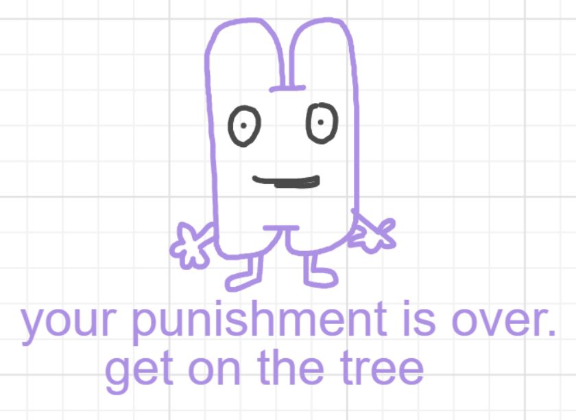 A panel from What's The Point, episode five of the Board Boards object show by Furretwalk/WalkingFurret.